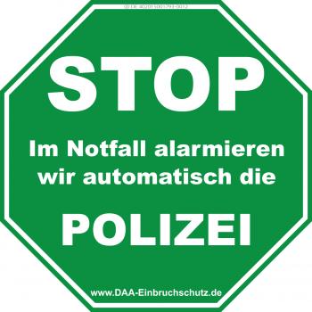 Warnschild - Stop Polizei 002